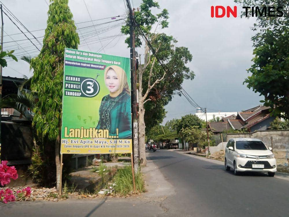 Foto Diduga Tidak Asli, Balon DPD Dapil NTB Evi Apita Maya Dilaporkan