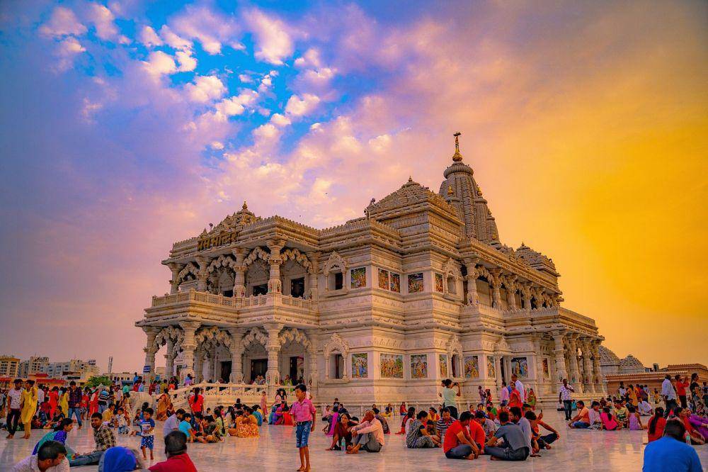 Potret Nidhivan Temple (pixabay.com/shalender)
