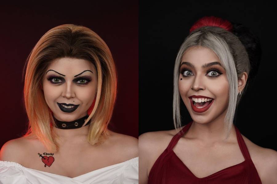 inspirasi makeup halloween Jharna Bhagwani (instagram.com/ jharnabhagwani)