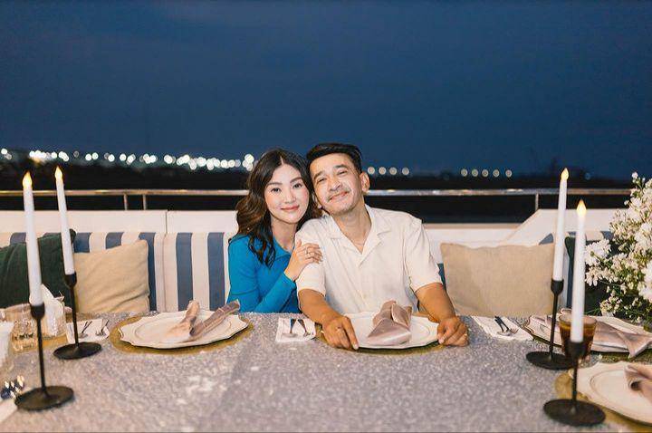 Wedding anniversary Oktober (Instagram.com/ruben_onsu)