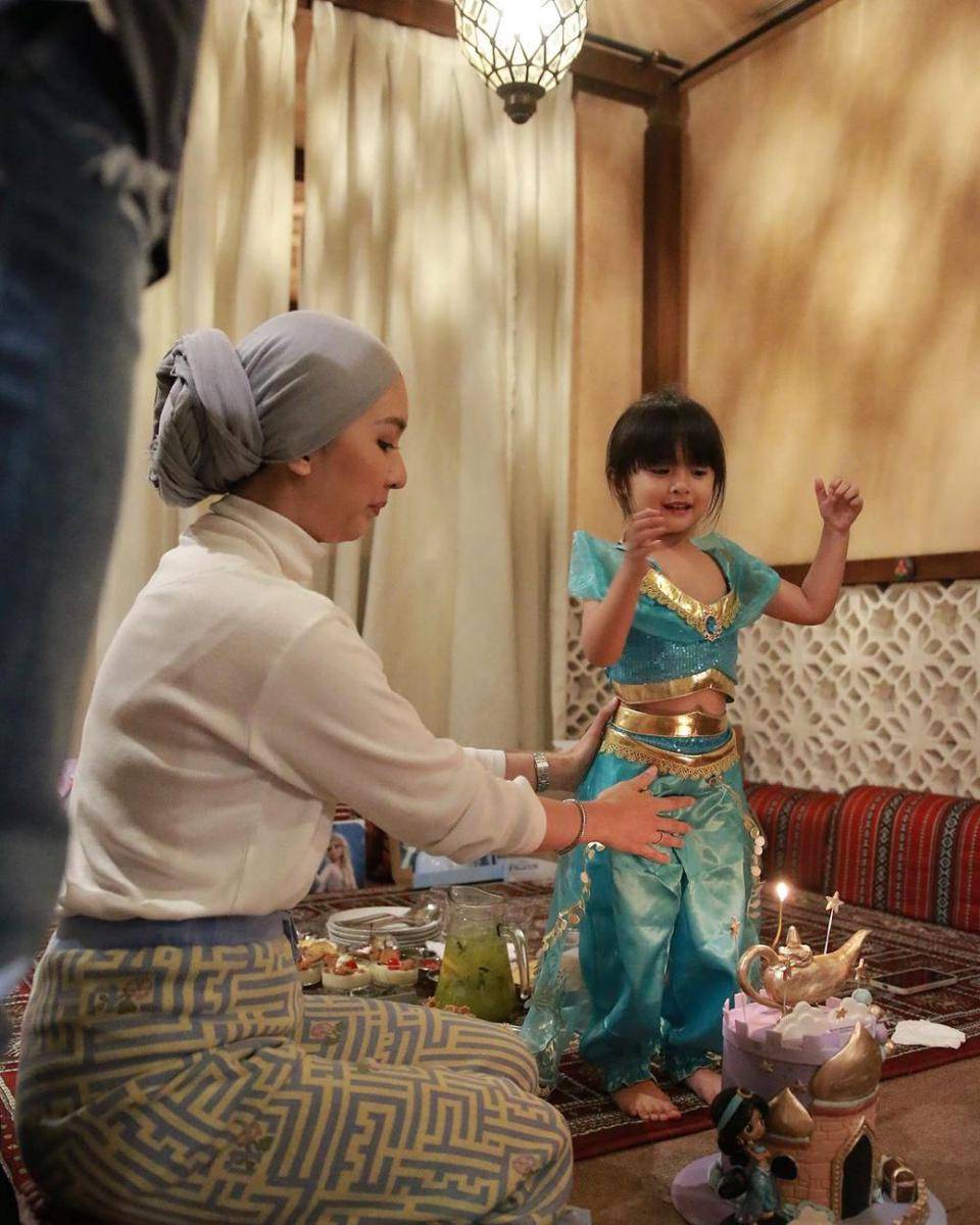 perayaan ulang tahun ke-3 Seraphine Zaylina (instagram.com/kevinlln)