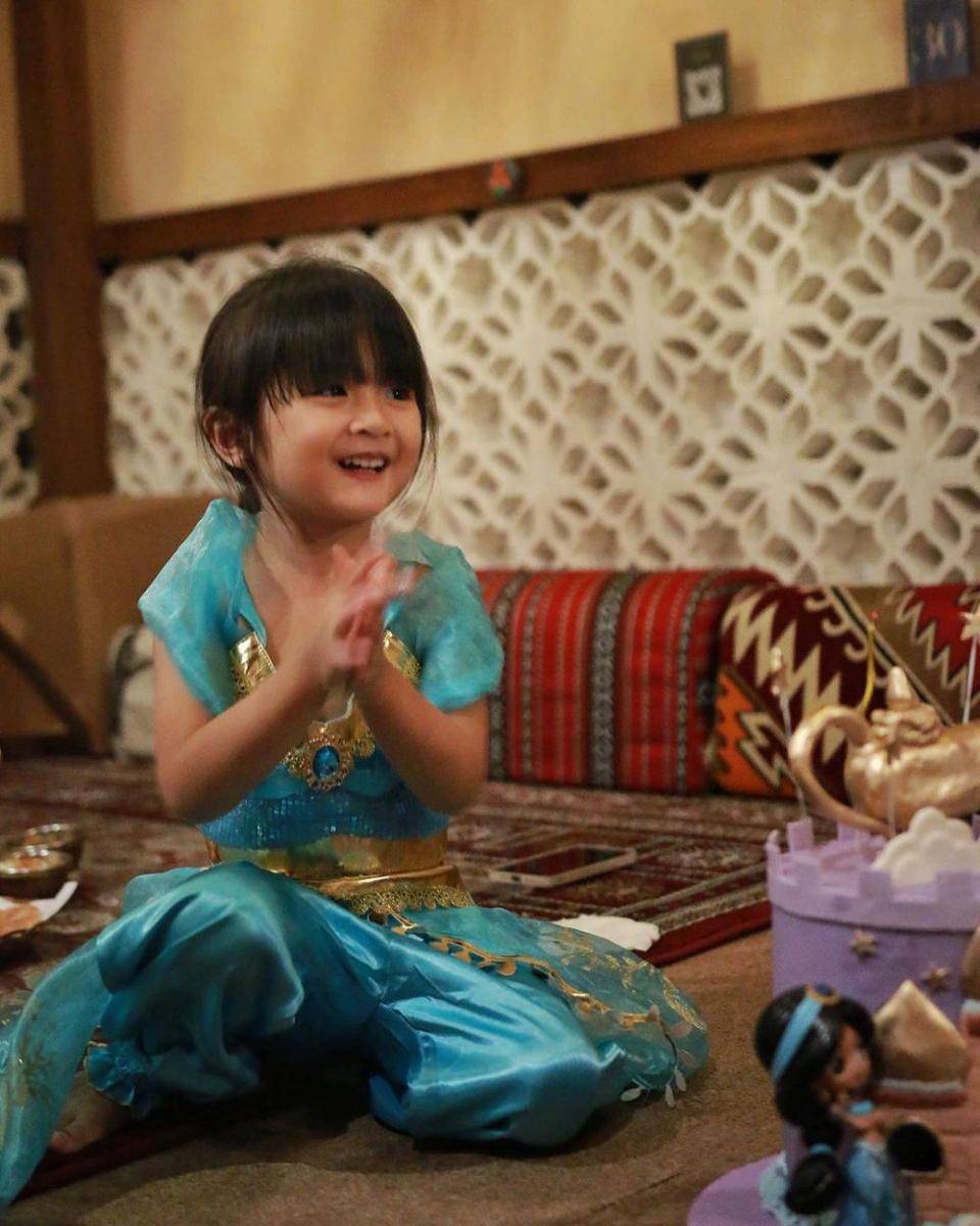perayaan ulang tahun ke-3 Seraphine Zaylina (instagram.com/kevinlln)