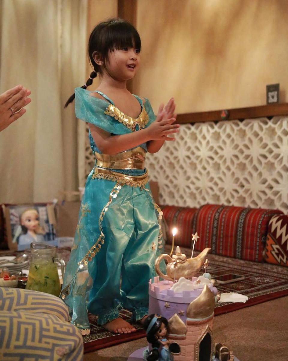 perayaan ulang tahun ke-3 Seraphine Zaylina (instagram.com/kevinlln)