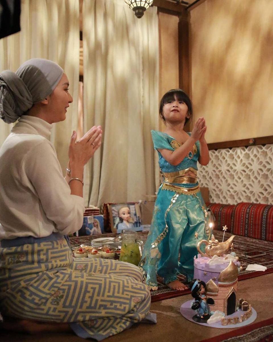 perayaan ulang tahun ke-3 Seraphine Zaylina (instagram.com/kevinlln)