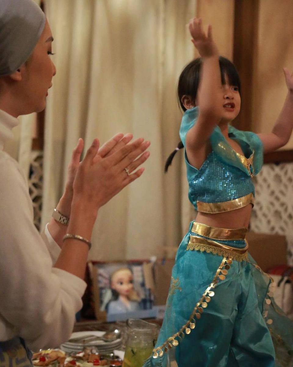 perayaan ulang tahun ke-3 Seraphine Zaylina (instagram.com/kevinlln)