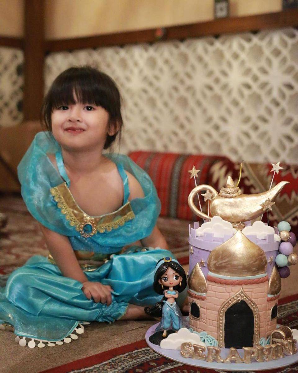 perayaan ulang tahun ke-3 Seraphine Zaylina (instagram.com/kevinlln)