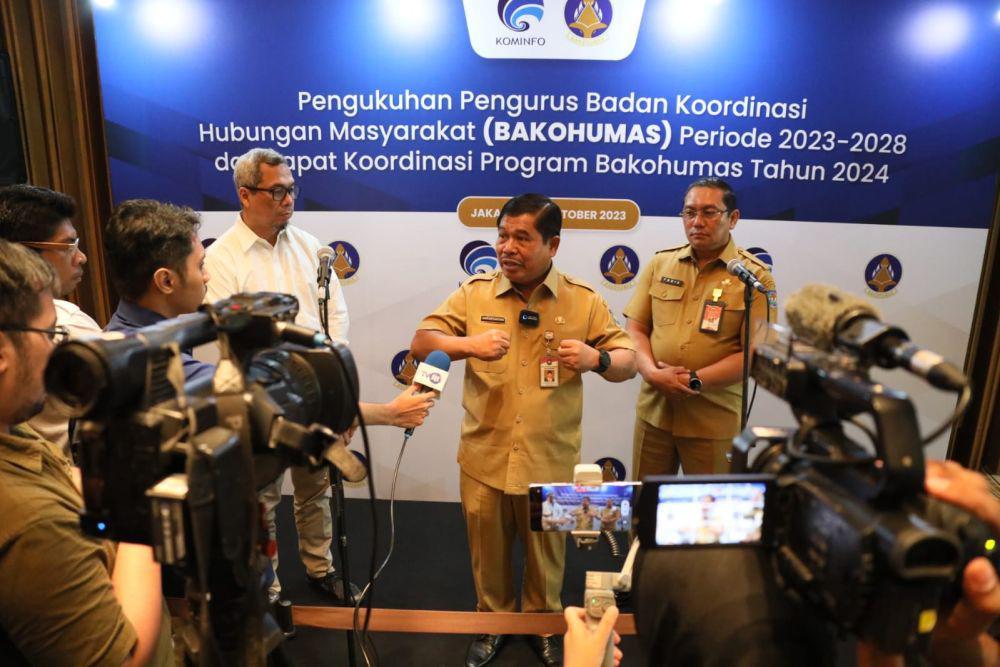Jelang Pemilu 2024, Sekjen Kemendagri Ingatkan Ancaman Hoaks