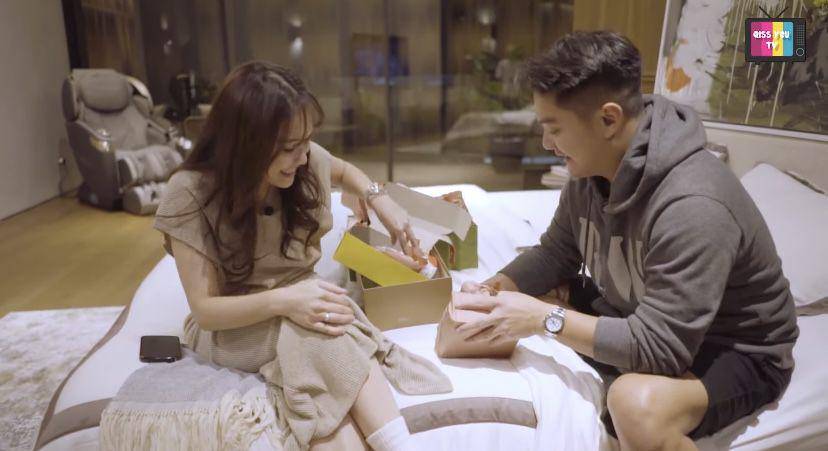 potret Ayu Ting Ting beri kejutan ulang tahun Boy William (youtube.com/Qiss You TV)