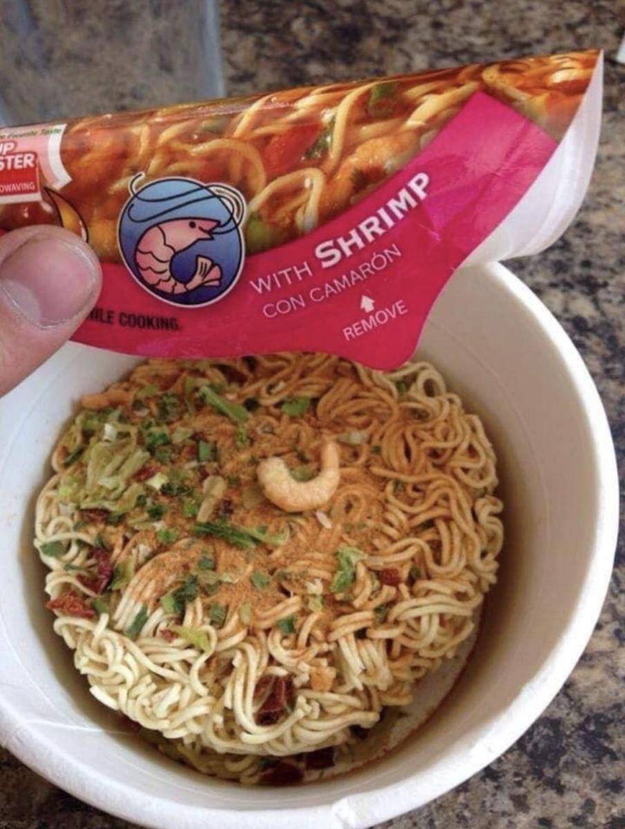 potret hidangan udang di luar ekspektasi (reddit.com/user/cathercha)