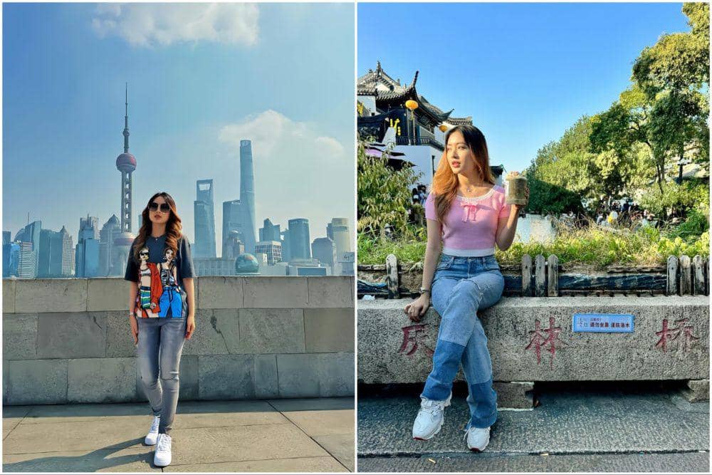 8 Potret Liburan Natasha Wilona dan Keluarga ke China