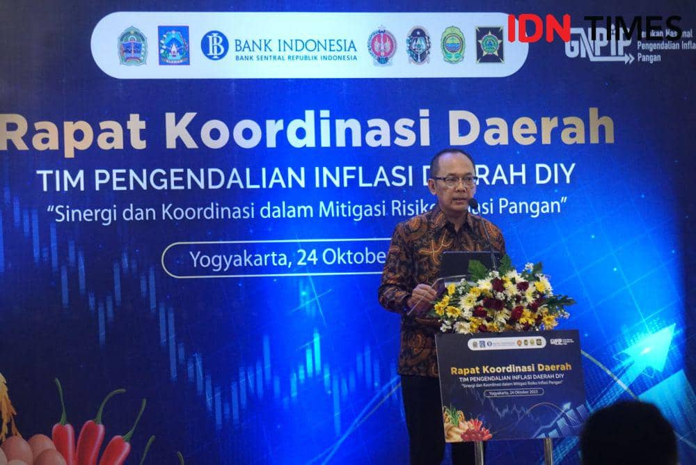 Kepala BI Kpw DIY, Ibrahim. (IDN Times/Herlambang Jati Kusumo)