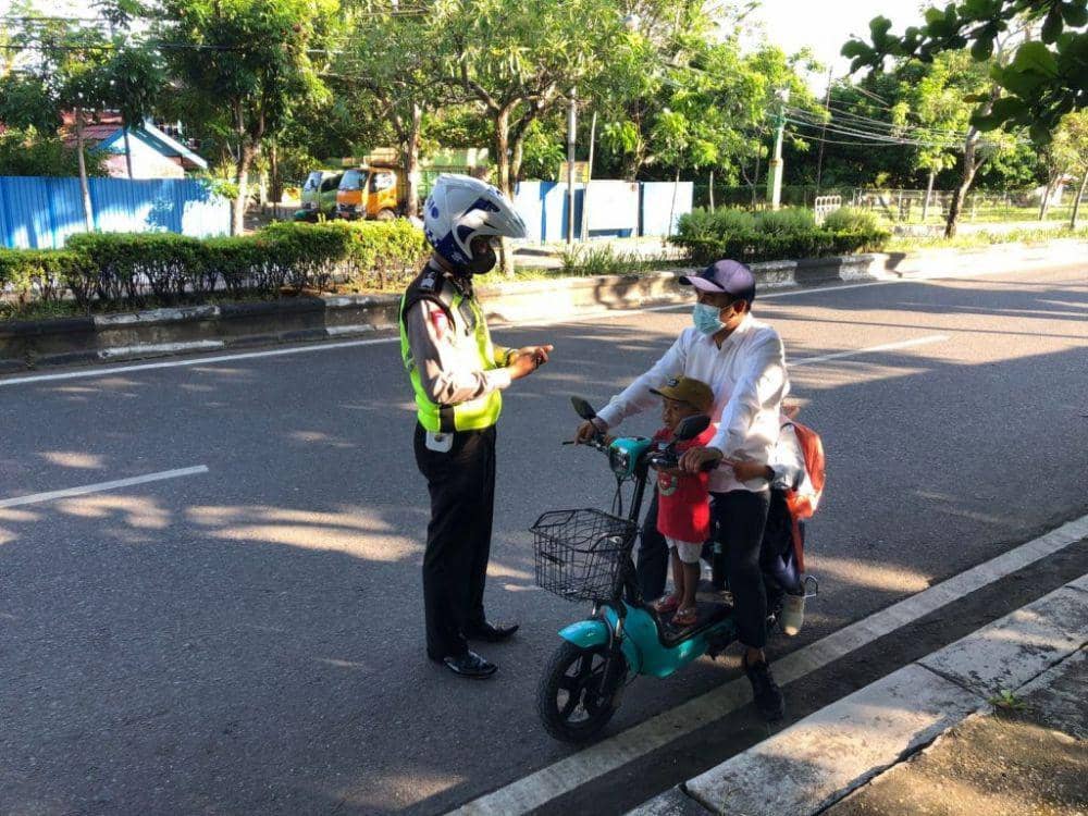 Sepeda Listrik Dilarang Melintas di Jalan Raya Kota Malang