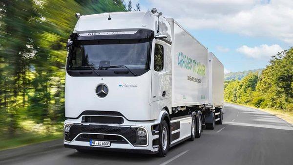 Truk Listrik Mercy eActros 600, Bisa Melaju sampai 500 Km