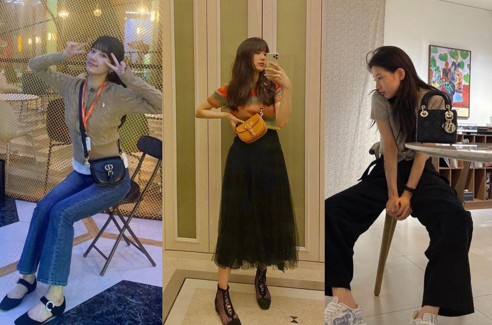 9 Ide Padu Padan Knitwear ala Suzy, Comfy nan Trendy!
