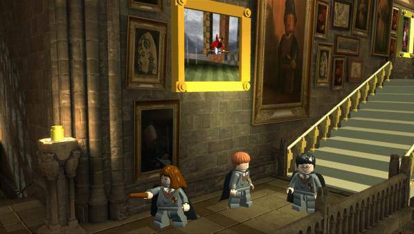 Hermione, Ron, dan Harry (dok. Traveller's Tales/Lego Harry Potter: Years 1-4)