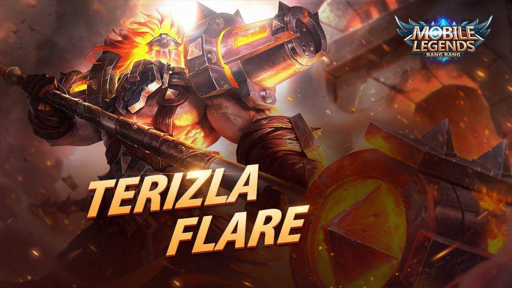 tampilan skin Terizla Flare (dok. Moonton/Mobile Legends)