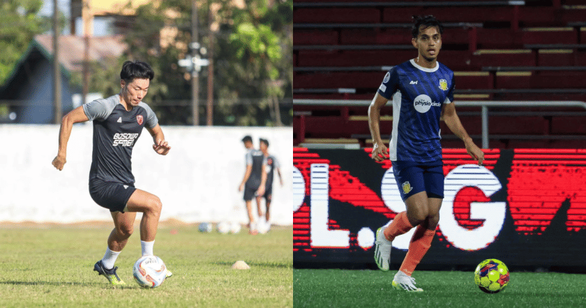 Gelandang PSM Makassar, Kenzo Nambu - Gelandang Hougang United, Shahdan Sulaiman (Kolase Berbagai Sumber)