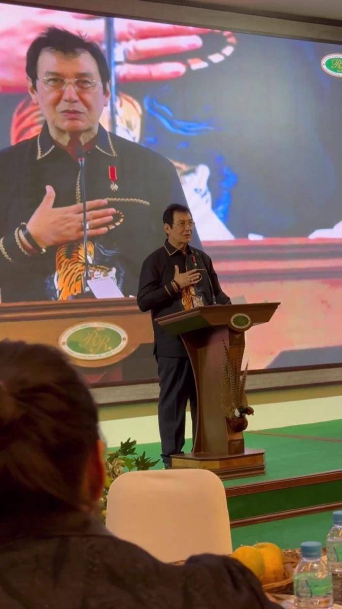 syukuran ulang tahun ke-73 Rahmat Shah (instagram.com/ralineshah)