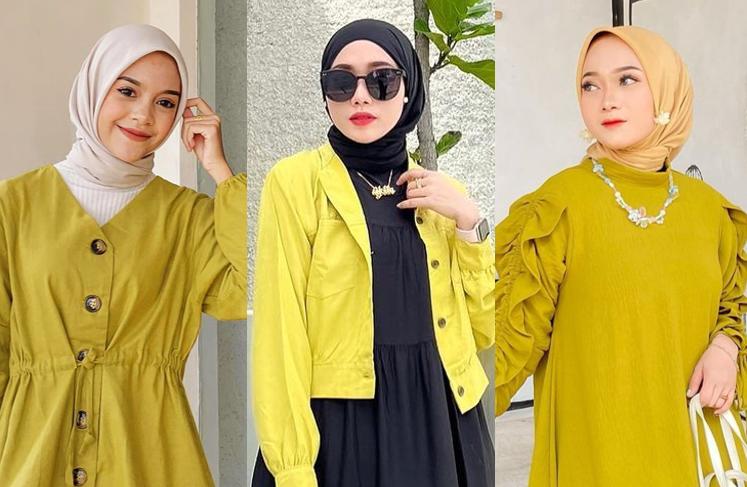 9 Warna Hijab yang Cocok untuk Baju Kuning Lemon, Anti Norak!