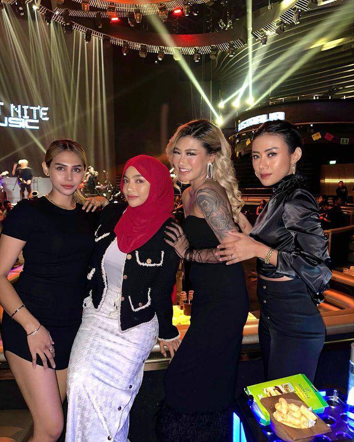 ultah Oklin Fia di klub (instagram.com/oklinfia)