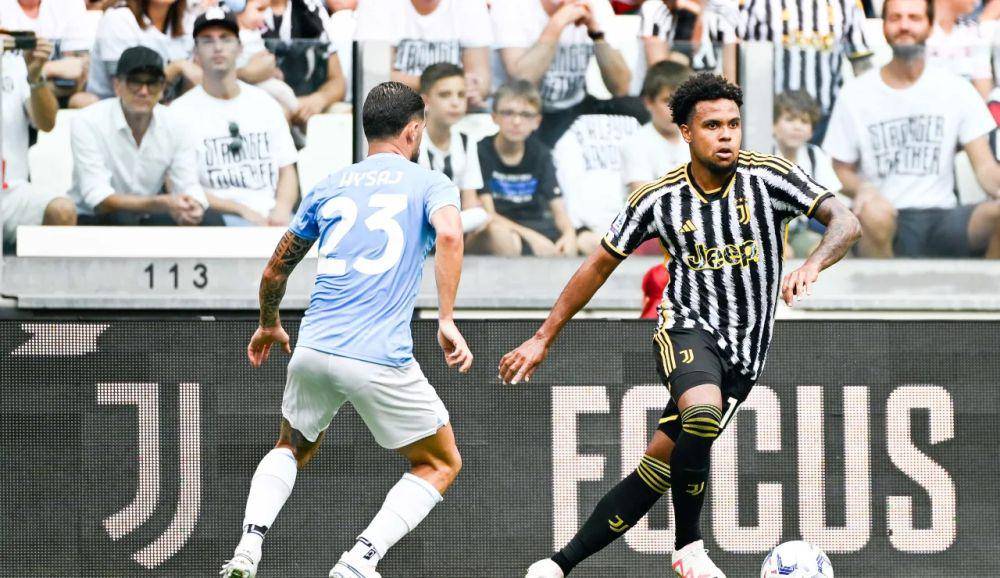 Weston McKennie saat beraksi melawan Lazio. (juventus.com)