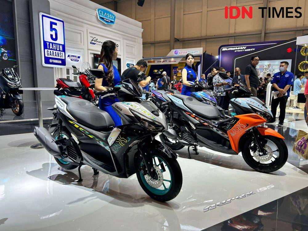 Ada 4 warna baru Aerox (IDN Times/Fadhliansyah)