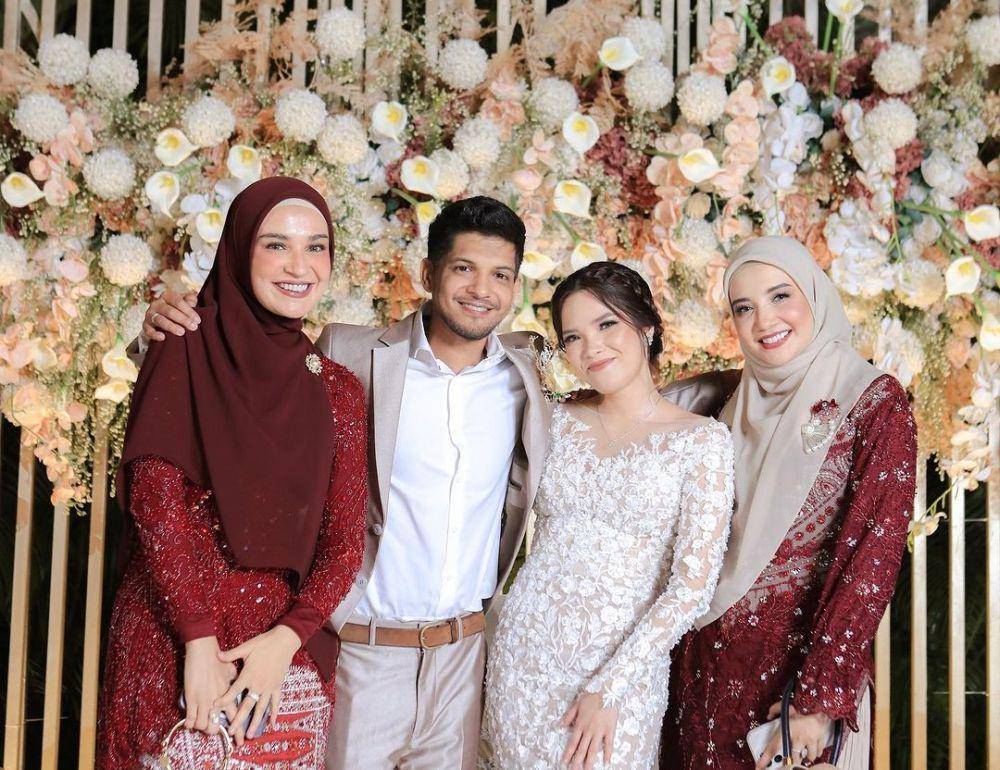 Pernikahan Yusuf Averroes, adik Shireen dan Zaskia Sungkar. (Instagram.com/zaskiasungkar15)