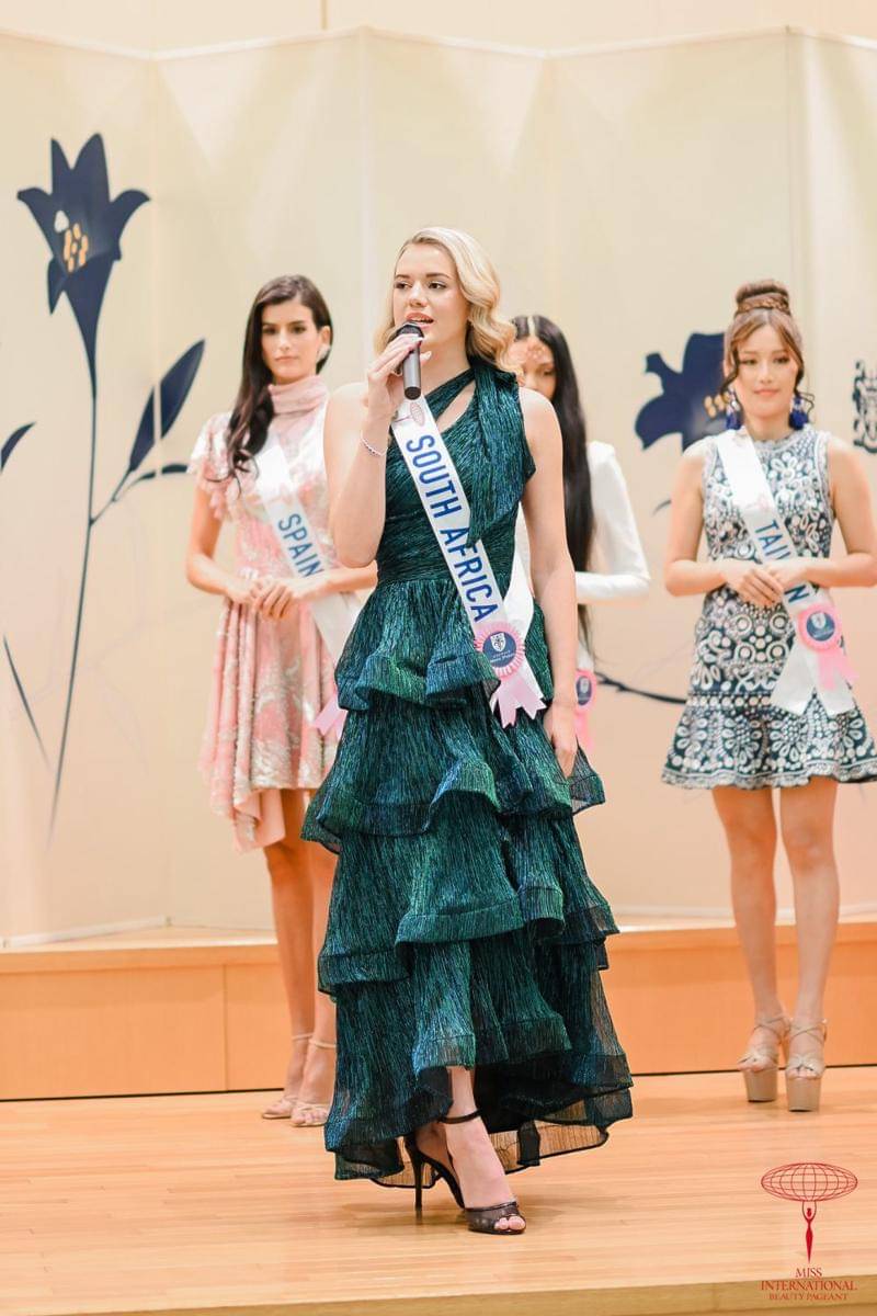 Jenique Botha, Miss International Afrika Selatan 2023 (facebook.com/MissInternational)