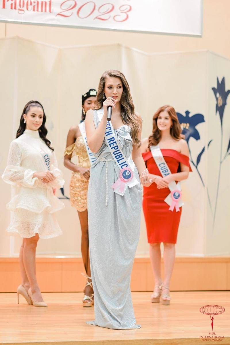 Dominika Němečková, Miss International Republik Ceko 2023 (facebook.com/MissInternational)