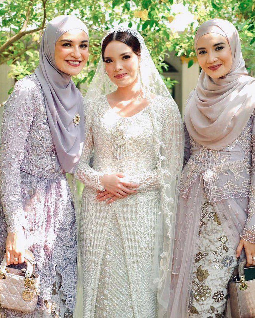 makeup dan busana pernikahan ipar shireen sungkar (instagram.com/berkatkebaya)