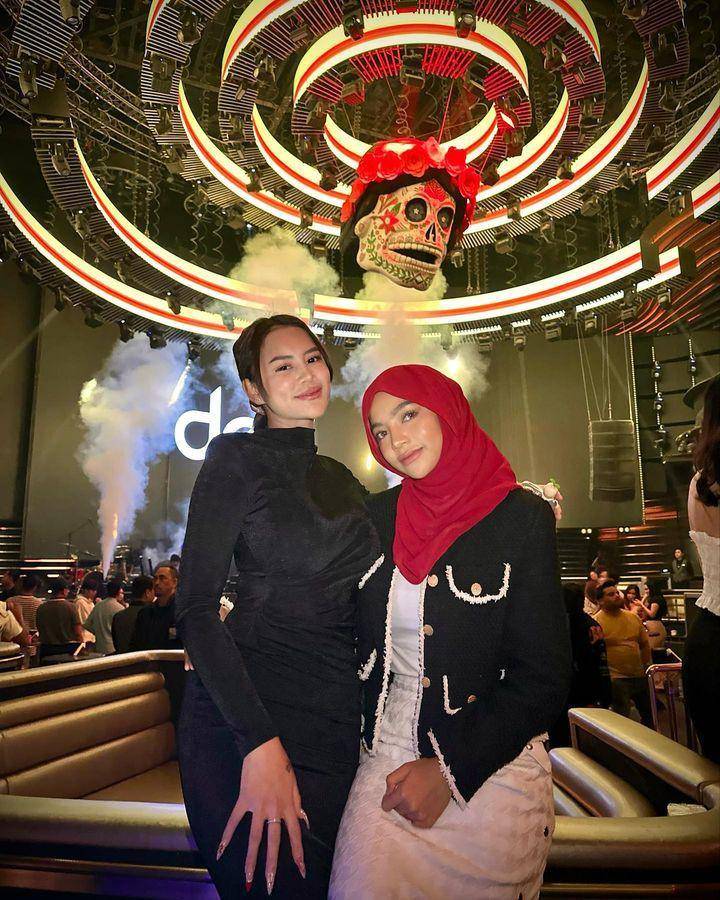ultah Oklin Fia di klub (instagram.com/oklinfia)