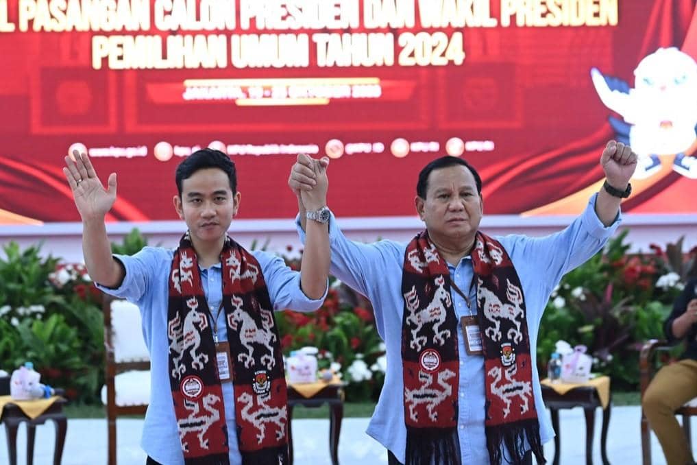 Pasangan Prabowo-Gibran.