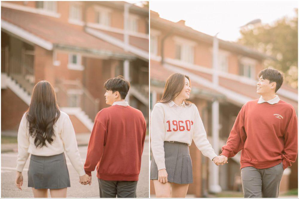 8 Pemotretan Jang Hansol dan Istri di Yongsan Park, bak Drakor!