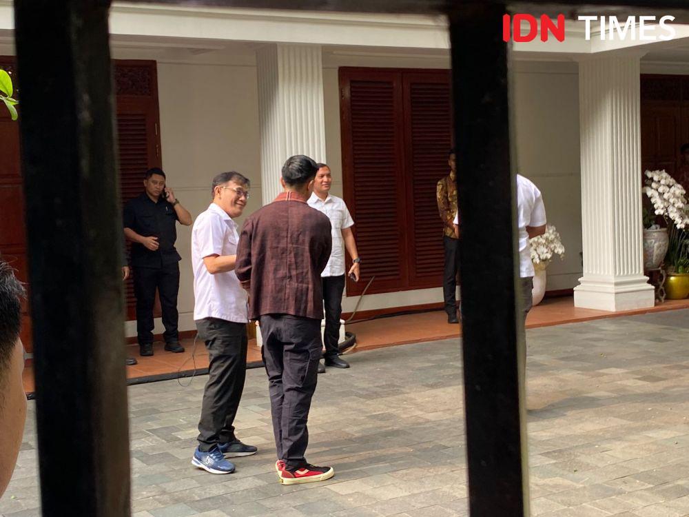 Kaesang Tiba di Kertanegara, Disambut Budiman Sudjatmiko