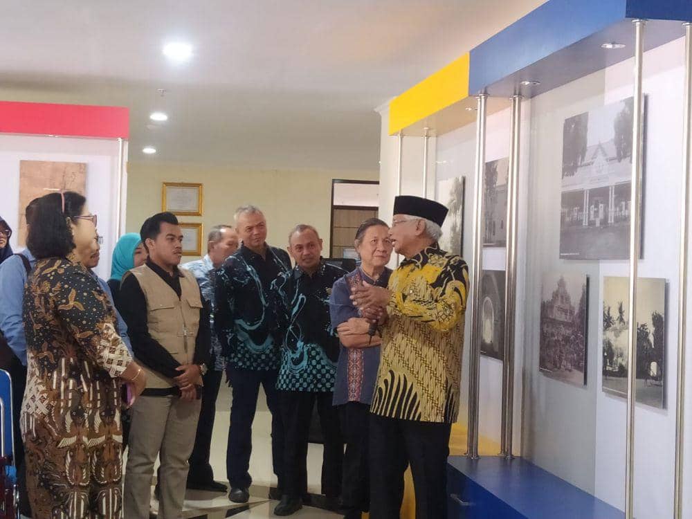 Pameran Arsip 2023 dengan tajuk Sumbu Filosofi Yogyakarta sebagai Warisan Budaya Dunia di Depo Arsip DPAD DIY. (Dok. Istimewa)