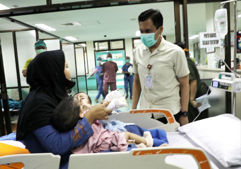 Satu Anak Kembar Siam yang Dioperasi di RSHS Meninggal Dunia