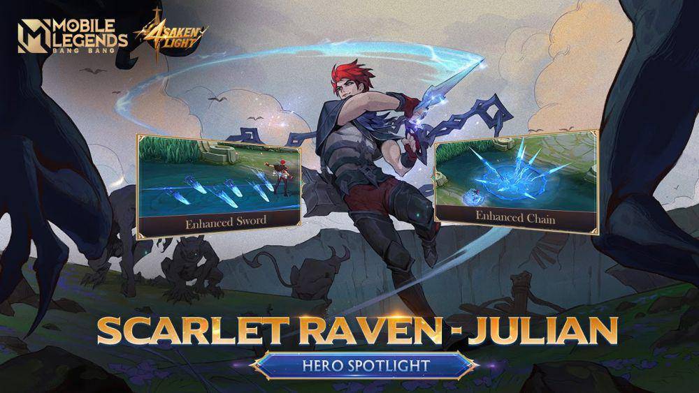 tampilan spotlight hero Julian (dok. Moonton/Mobile Legends)