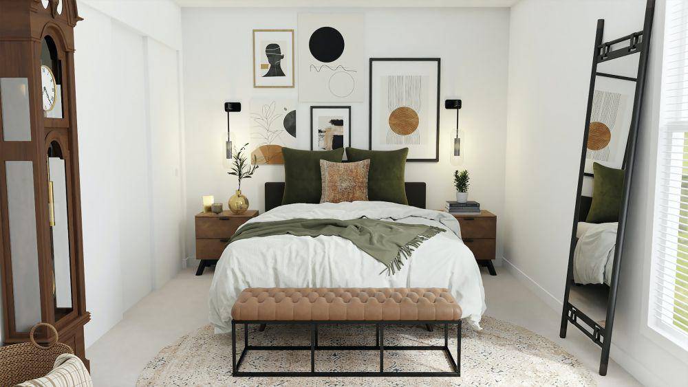 ilustrasi kamar estetik bernuansa putih (unsplash.com/Spacejoy)