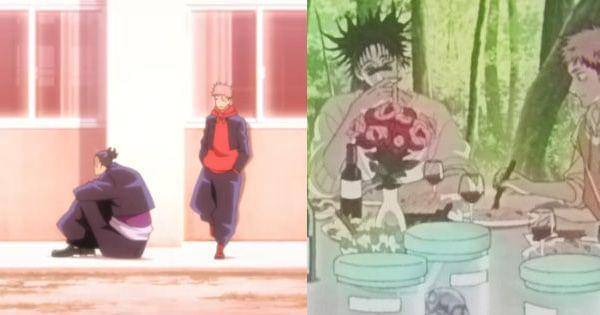 Momen Yuji di ingatan Todo dan Choso ( Dok. Mappa / Jujutsu Kaisen 1 & 2 )