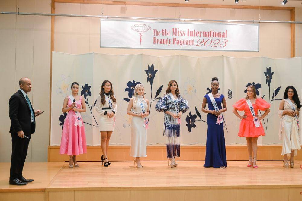 Potret Preliminary Interview Miss International 2023 (facebook.com/MissInternational)