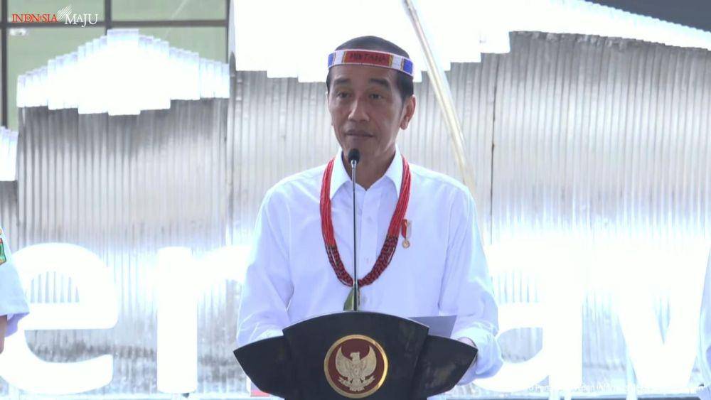 Presiden Jokowi resmikan Bandara Mentawai (youtube.com/Sekretarait Presiden)