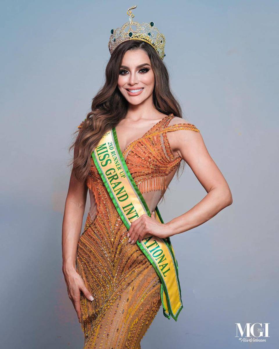 Runner Up 2 Miss Grand International 2023, María Alejandra López (facebook.com/MissGrandInternational)