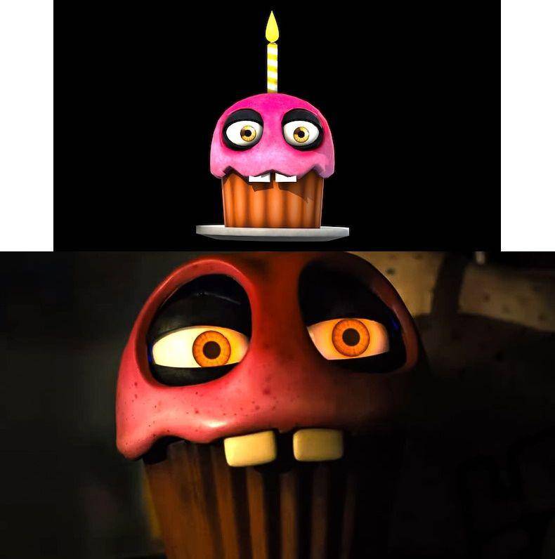perbandingan animatronik Five Nights at Freddy's (dok. ScottGames | dok. Universal Pictures)