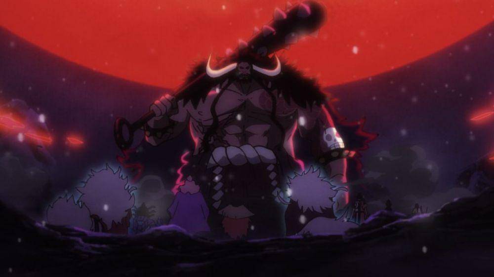 Kaido dalam wujud manusia (dok. Toei Animation/One Piece)