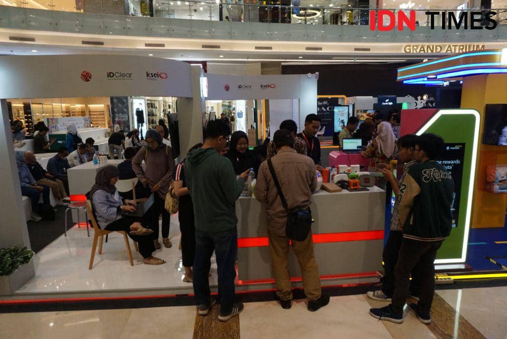 Financial Expo (FinExpo), di Pakuwon Mall Yogyakarta, Kamis (26/10/2023). (IDN Times/Herlambang Jati Kusumo)
