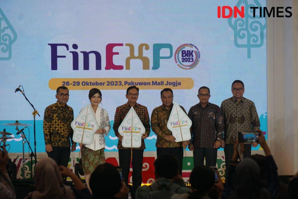 Financial Expo (FinExpo), di Pakuwon Mall Yogyakarta, Kamis (26/10/2023). (IDN Times/Herlambang Jati Kusumo)