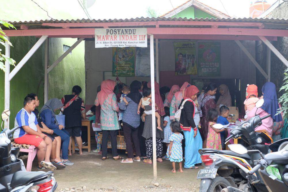 ilustrasi Posyandu yang berada di daerah (dok. Kemenkeu)