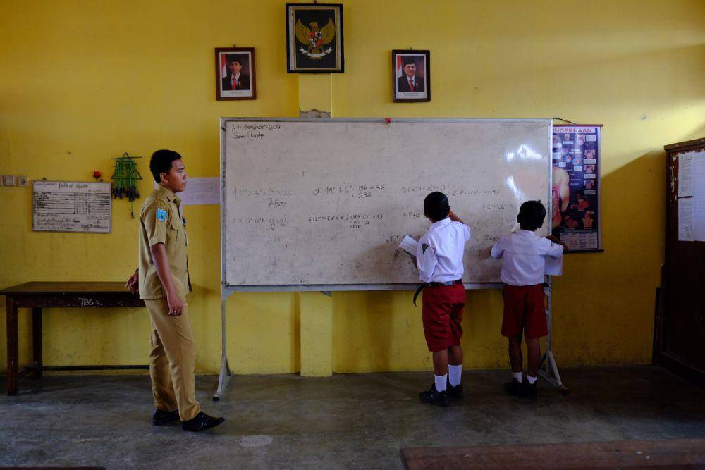 ilustrasi pemanfaatan DAU di sektor pendidikan (dok. Kemenkeu)
