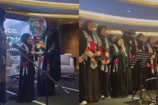 7 Momen Arsy Ikut Acara Donasi Palestina, Nyanyi Lagu Atuna Tufuli
