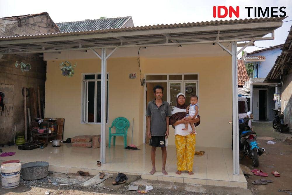 Salah satu rumah warga yang menerima bantuan RTLH Pemerintah Kota Depok. (IDNTimes/Dicky)